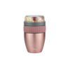 Bild von Edelstahl-Müslibecher-Set to go, 3-tlg., 400 ml, rosegold