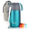 Bild von Isolier-Speisebehälter-Set, 9-tlg., aquablau, 800ml