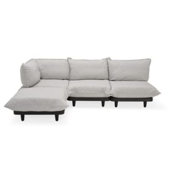 Bild von Loungesofa Paletti Set Large Royal wolf grey