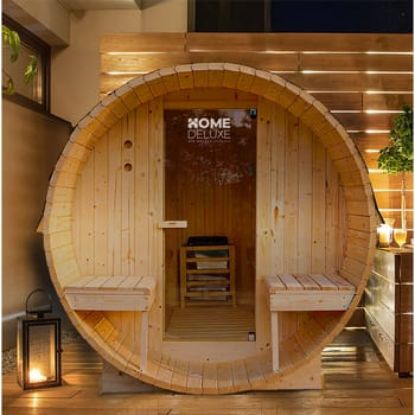 Bild von Outdoor Fasssauna LAHTI L DELUXE