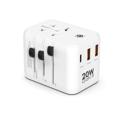 Bild von Netzladegerät "Travel Powerboom" 20 Watt, GaN White