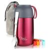 Bild von Isolier-Speisebehälter-Set, 9-tlg., berry, 800ml