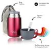 Bild von Isolier-Speisebehälter-Set, 9-tlg., berry, 800ml