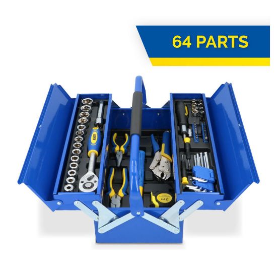 Bild von Handwerkzeug-Set, blau
