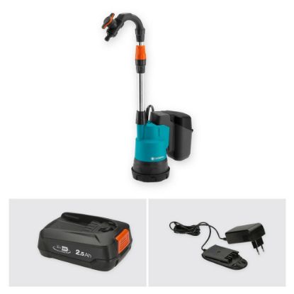 Bild von Akku-Regenfasspumpe "2000/2 18V P4A", ReadyTo-Use Set