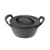 Bild von Bräter "BBQ Outdoor", Rund 25cm, Schwarz Matt