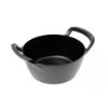 Bild von Bräter "BBQ Outdoor", Rund 25cm, Schwarz Matt