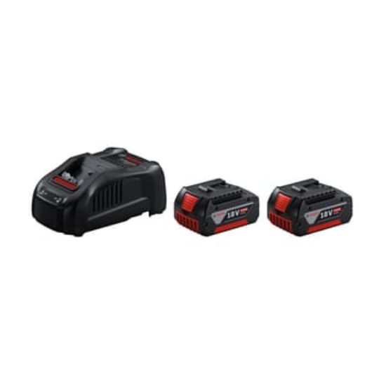 Bild von Akku-Set mit Ladegrät 18V 2 x 5,0 Ah Professional