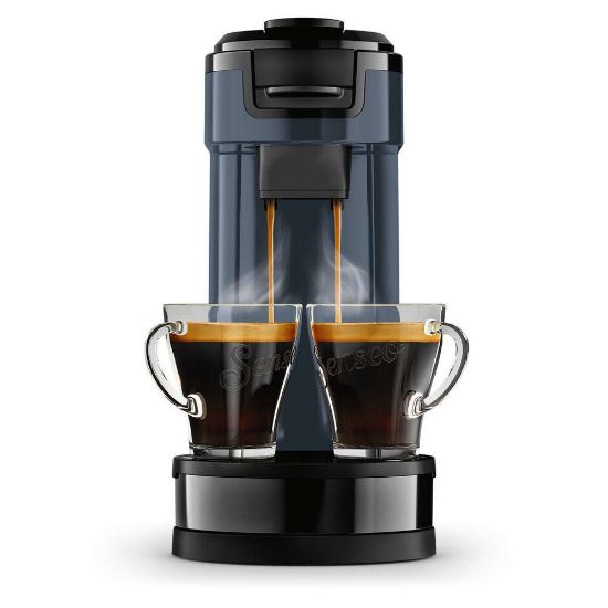Bild von Kaffeepadmaschine "SenseoSwitch HD7891/74", blau-grau