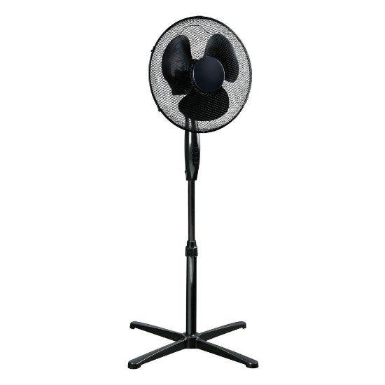 Bild von Standventilator, höhenverstellbar, schwarz