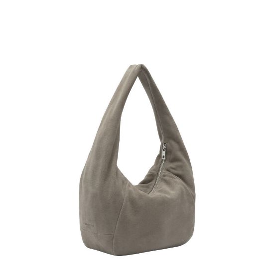 Bild von Schultertasche "Farrah Hobo M", steingrau