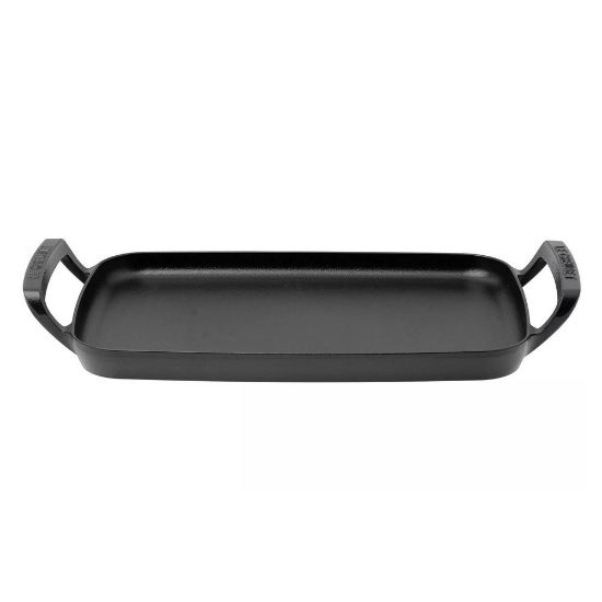 Bild von Grillplatte "BBQ Outdoor" Rechteckig, Schwarz Matt