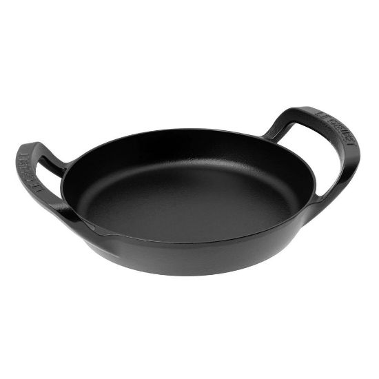 Bild von Grillpfanne "BBQ Outdoor" Rund 25 cm, Schwarz Matt