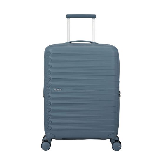Bild von 4-Rollen-Bordtrolley "Fastforward", 55cm, steel blue