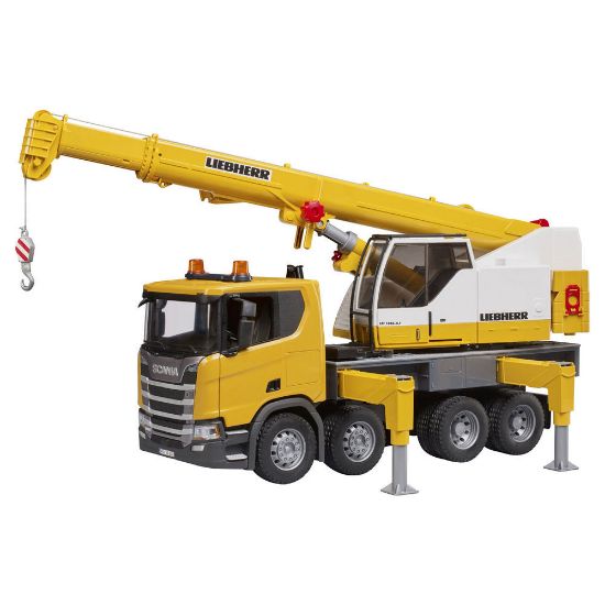 Bild von Kinderspielzeug, Scania Super 560R Liebherr Kran-LKW mit L+S Modul