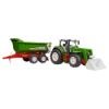 Bild von Kinderspielzeug, ROADMAX Traktor mit Frontlader und Kippanhänger