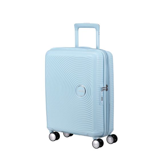 Bild von 4-Rollen-Bordtrolley "Soundbox", 55cm, pastel blue