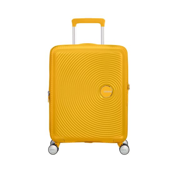 Bild von 4-Rollen-Bordtrolley "Soundbox", 55cm, golden yellow