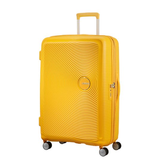 Bild von 4-Rollen-Trolley "Soundbox", 77cm, golden yellow