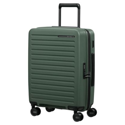 Bild von 4-Rollen-Bordtrolley "RESTACKD" mit Packwürfel S+M, 55 cm, sage