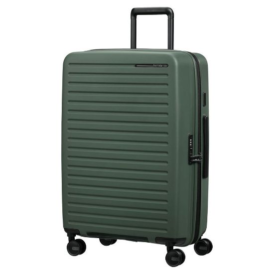 Bild von 4-Rollen-Trolley "RESTACKD" mit Packwürfel M+M, 68 cm, sage
