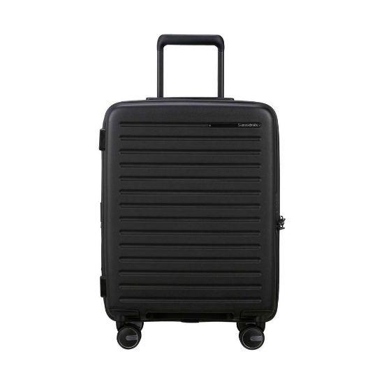 Bild von 4-Rollen-Bordtrolley "RESTACKD" mit Packwürfel S+M, 55 cm, black