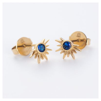 Bild von Ohrstecker "Aurora", gold