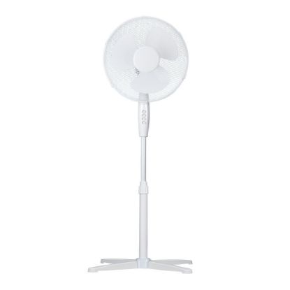 Bild von Standventilator, höhenverstellbar, weiß
