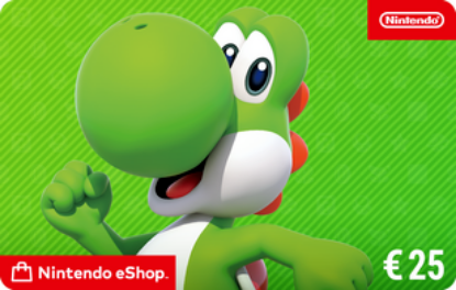 Bild von Nintendo eShop Card 25EUR