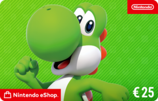 Bild von Nintendo eShop Card 25EUR