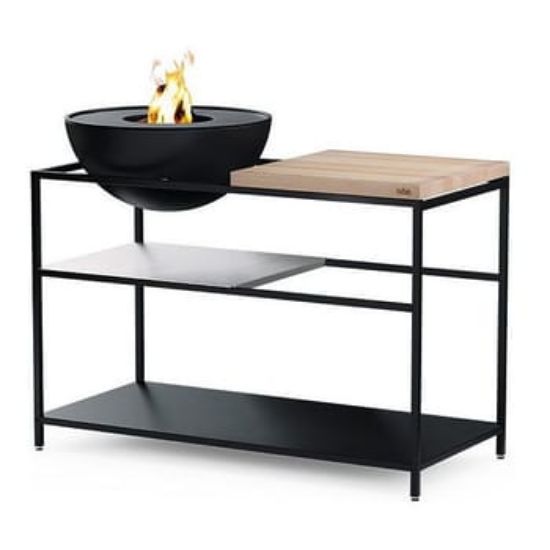 Bild von FIRE KITCHEN Outdoorküche mit BOWL 57 Plancha-Grillset