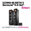 Bild von Teufel ULTIMA 40 AKTIV 3 Surround ''4.0-Set'' Schwarz