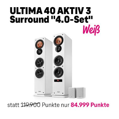 Bild von Teufel ULTIMA 40 AKTIV 3 Surround ''4.0-Set'' Weiß