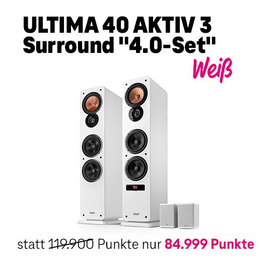 Bild von Teufel ULTIMA 40 AKTIV 3 Surround ''4.0-Set'' Weiß