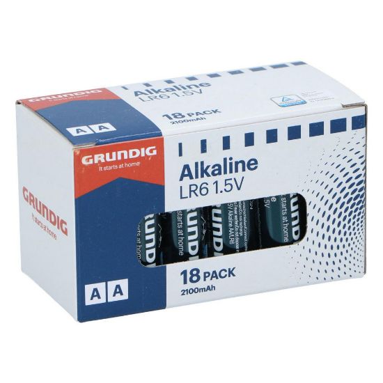 Bild von Batterie "LR6/AA, 1,5V/2100mAh", 18 Stück