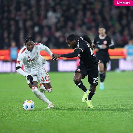 Fußball-Bundesliga: 1. FC Köln - Eintracht Frankfurt