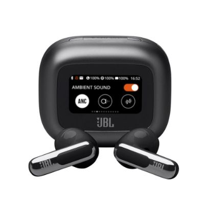 Bild von Noise Canceling Earbuds "LIVE Flex 3", Wireless Charging, Smart Case, Black