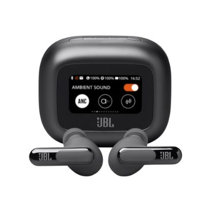 Bild von Noise Canceling Earbuds "LIVE Beam 3", Wireless Charging, Smart Case, Black