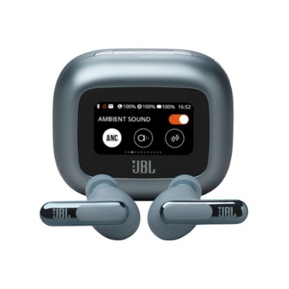 Bild von Noise Canceling Earbuds "LIVE Beam 3", Wireless Charging, Smart Case, Blau