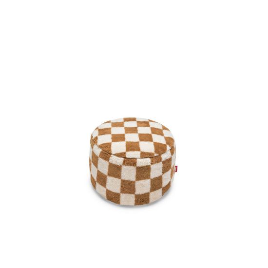 Bild von "Pouf Point Teddy Chess", Almond / Creme
