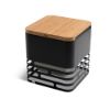 Bild von Feuerkorb "Cube" Flip-Set mit Auflagebrett