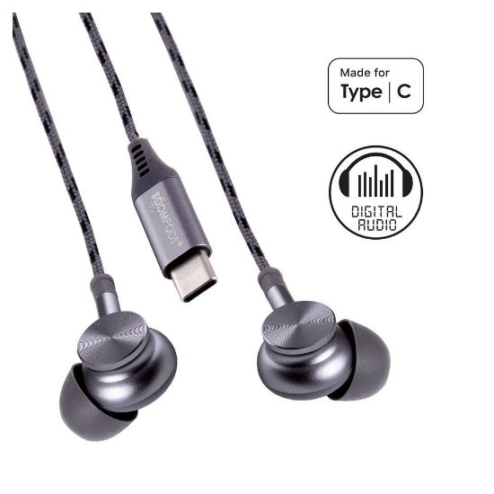 Bild von In-Ear Kopfhörer "Digibuds" USB-C, Grapite