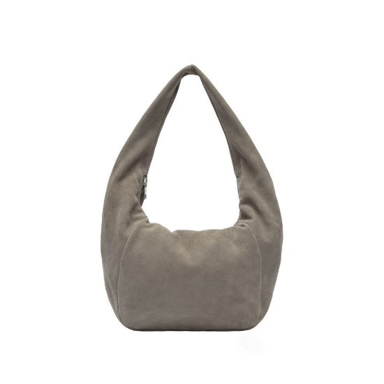 Bild von Schultertasche "Farrah Hobo M", steingrau