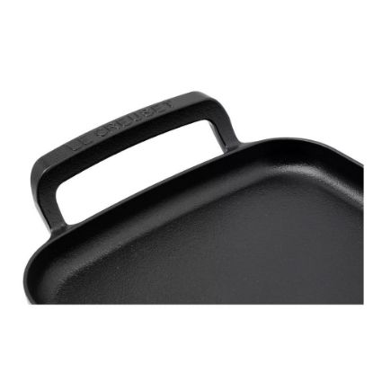 Bild von Grillplatte "BBQ Outdoor" Rechteckig, Schwarz Matt