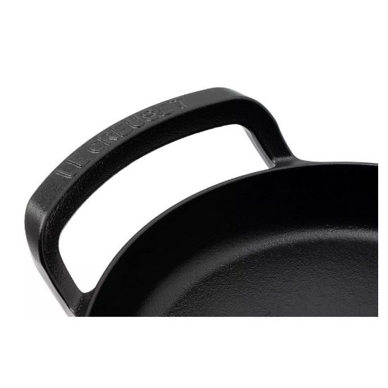 Bild von Grillpfanne "BBQ Outdoor" Rund 25 cm, Schwarz Matt