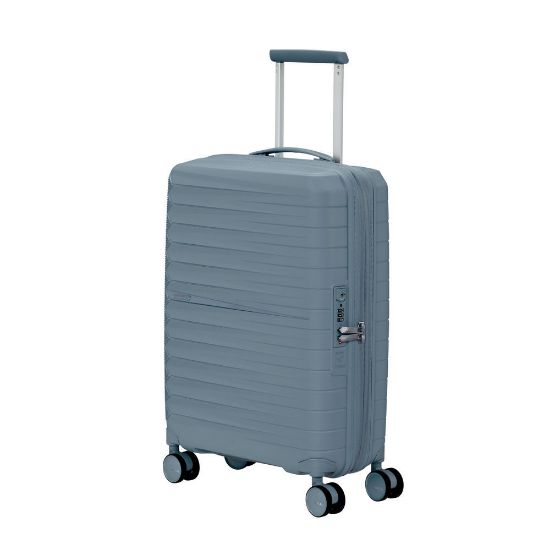 Bild von 4-Rollen-Bordtrolley "Fastforward", 55cm, steel blue