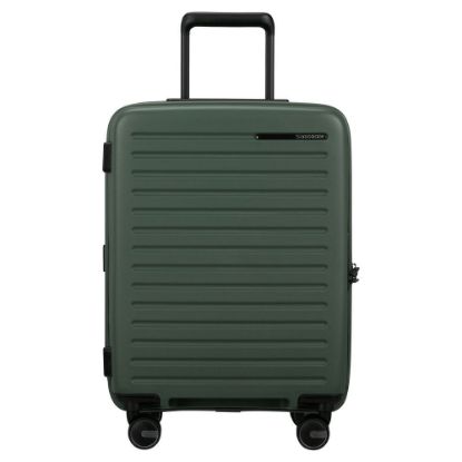 Bild von 4-Rollen-Bordtrolley "RESTACKD" mit Packwürfel S+M, 55 cm, sage