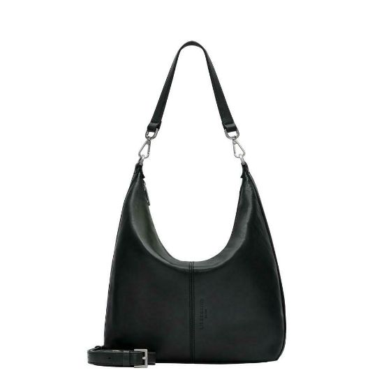 Bild von Schultertasche "Paris Hobo", M, schwarz