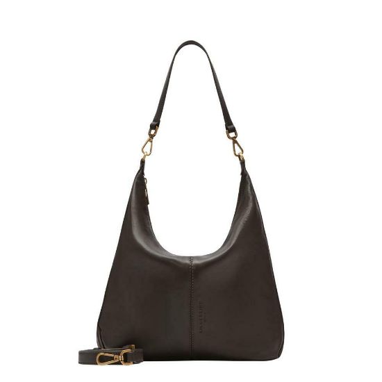 Bild von Schultertasche "Paris Hobo", M, mokka