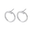 Bild von Ohrstecker "French Chic", Silber